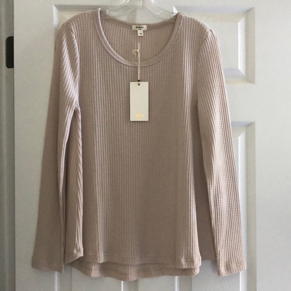 Dylan waffle knit top
